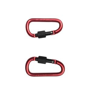 Reliable Aluminum Carabiner With Screw Lock For Secure Attachment 11