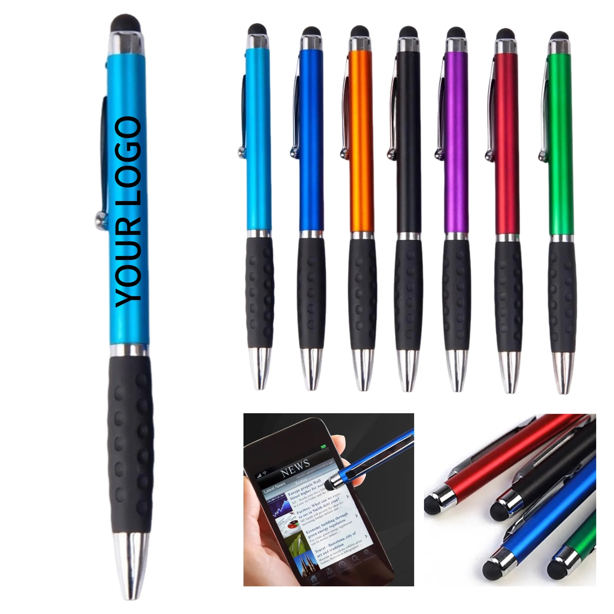 Durable 2 in 1 Stylus Pen Compact Design for Daily Writing 1