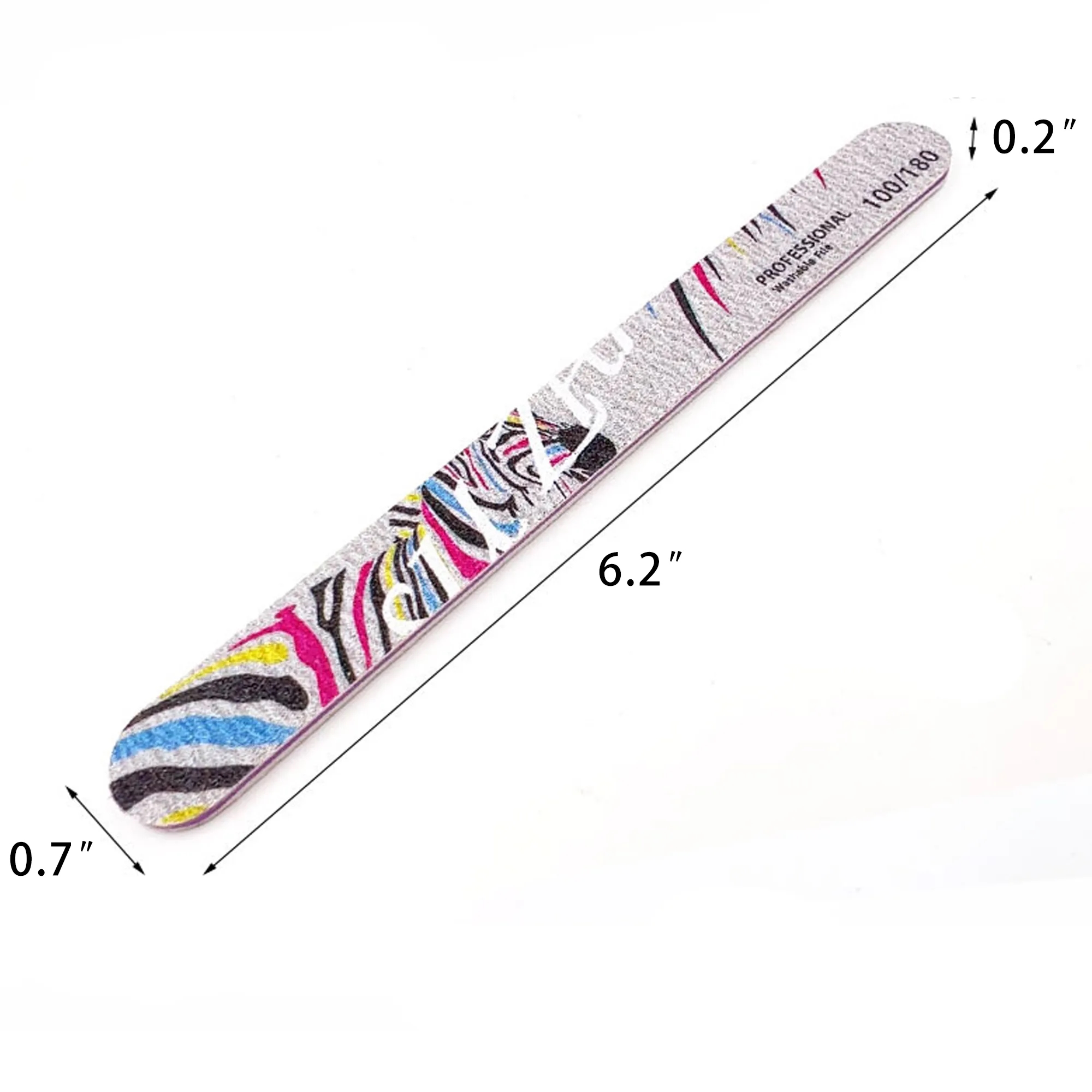 Zebra Print Nail Filing 2
