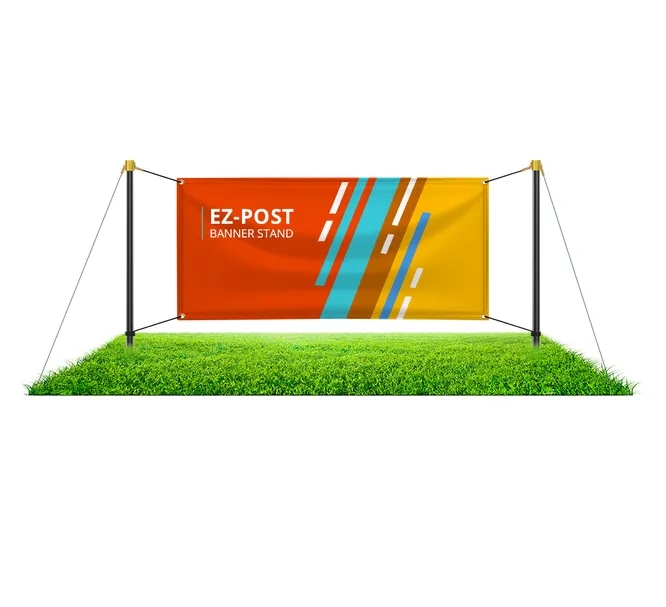 EZ-Post Banner Stands Package (10ft x 4ft) 3