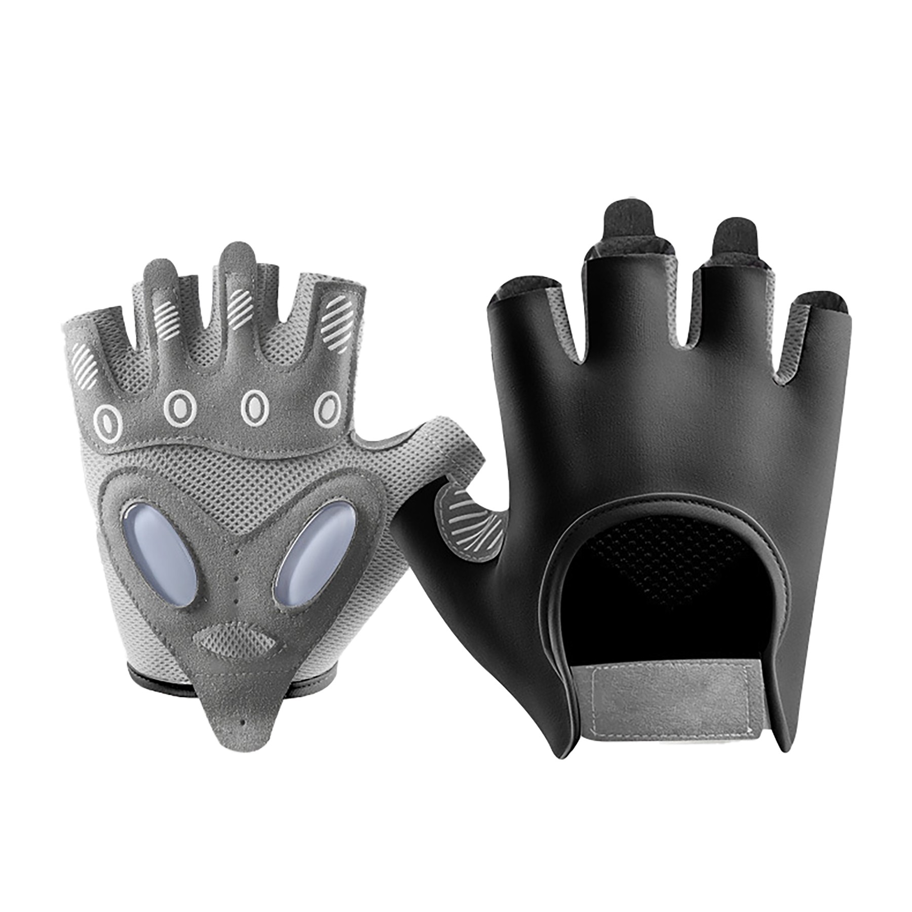 Half Finger Fitness Gloves with Anti Slip Gel Pad 5