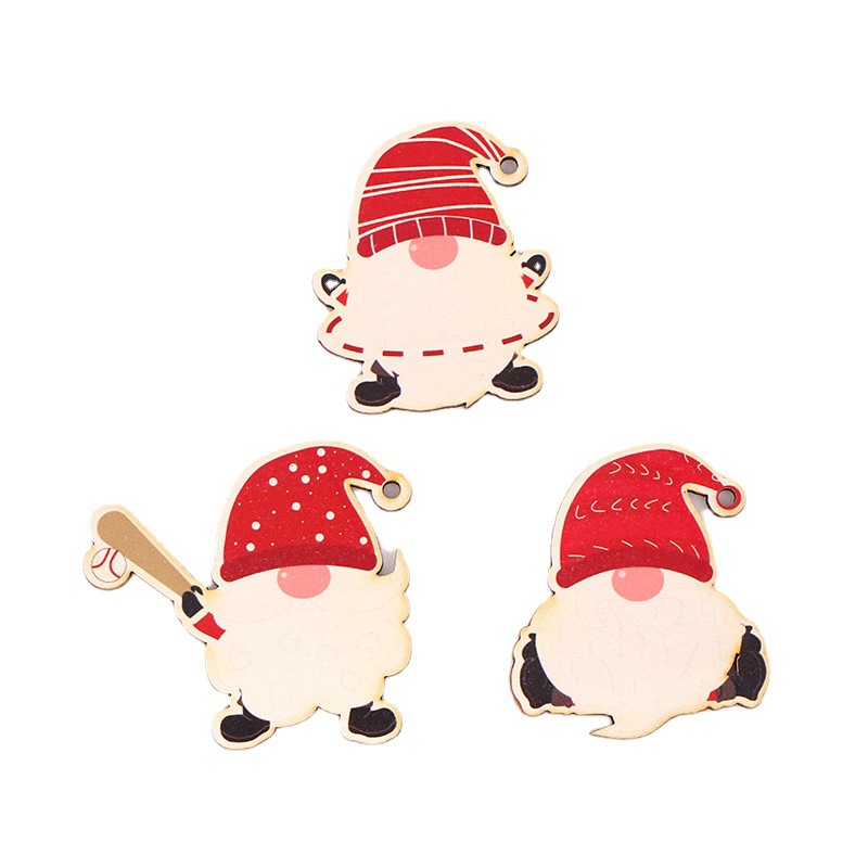 Customizable Wooden Ornaments Pendant 4