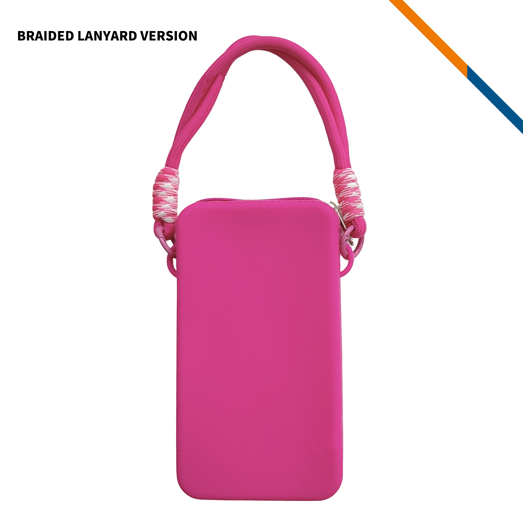 Octavia Holey Beach Tote Silicone Zipper Phone Pouch, custom tote bag with logo imprint 3