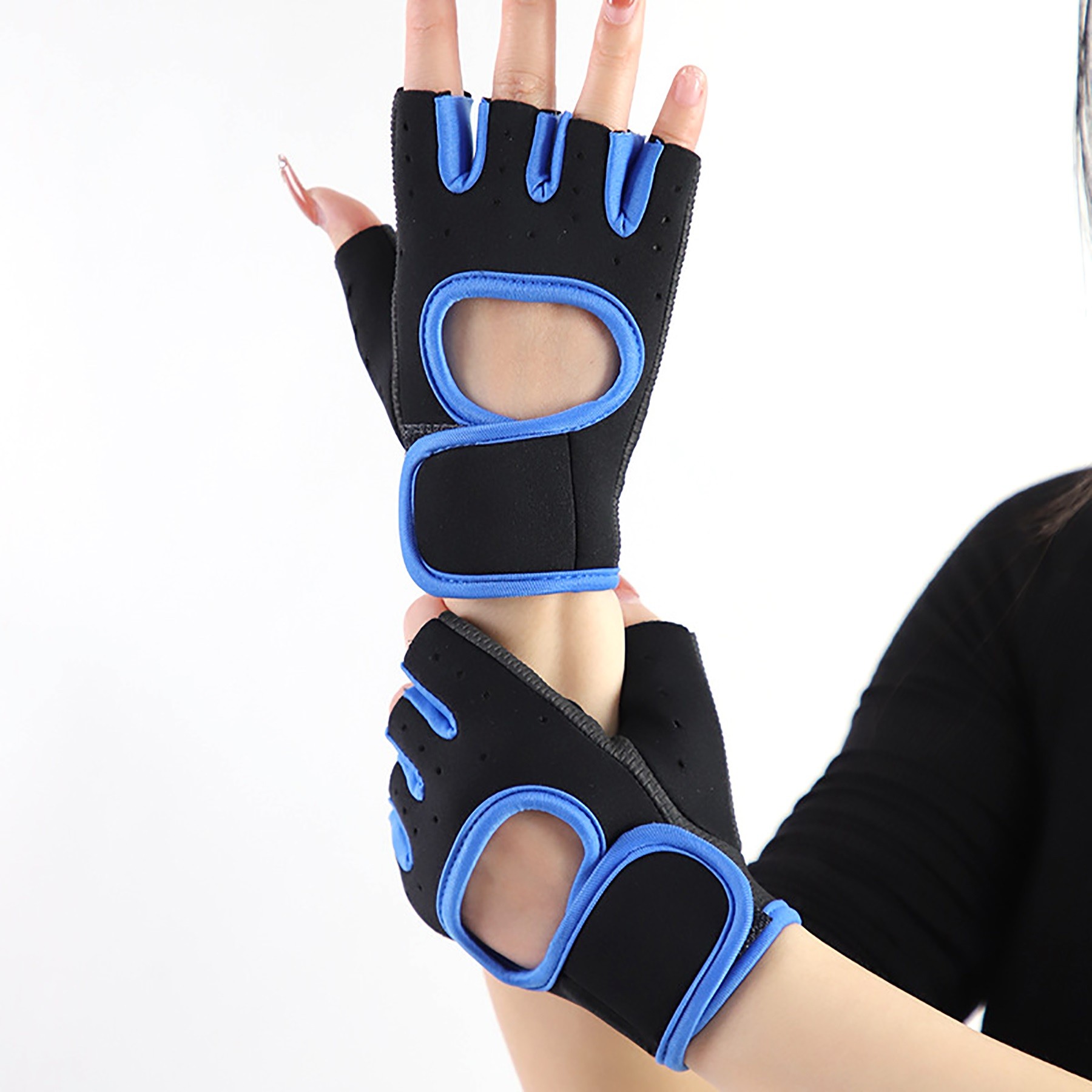 Palm Support Exercise Gloves 10