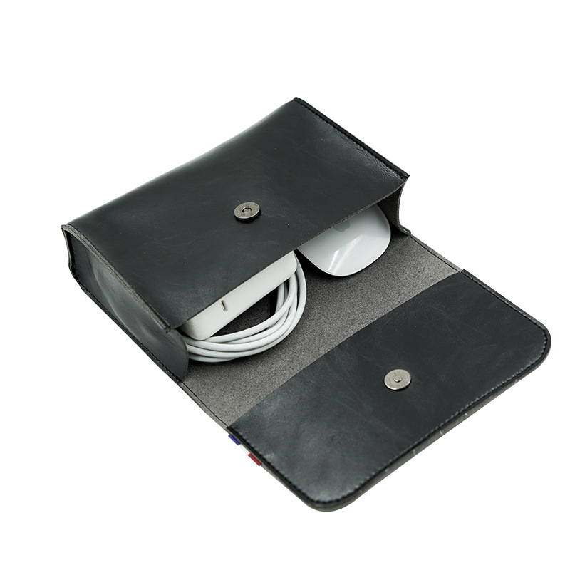 PU Leather Pouch Chargers Storage Bags 2