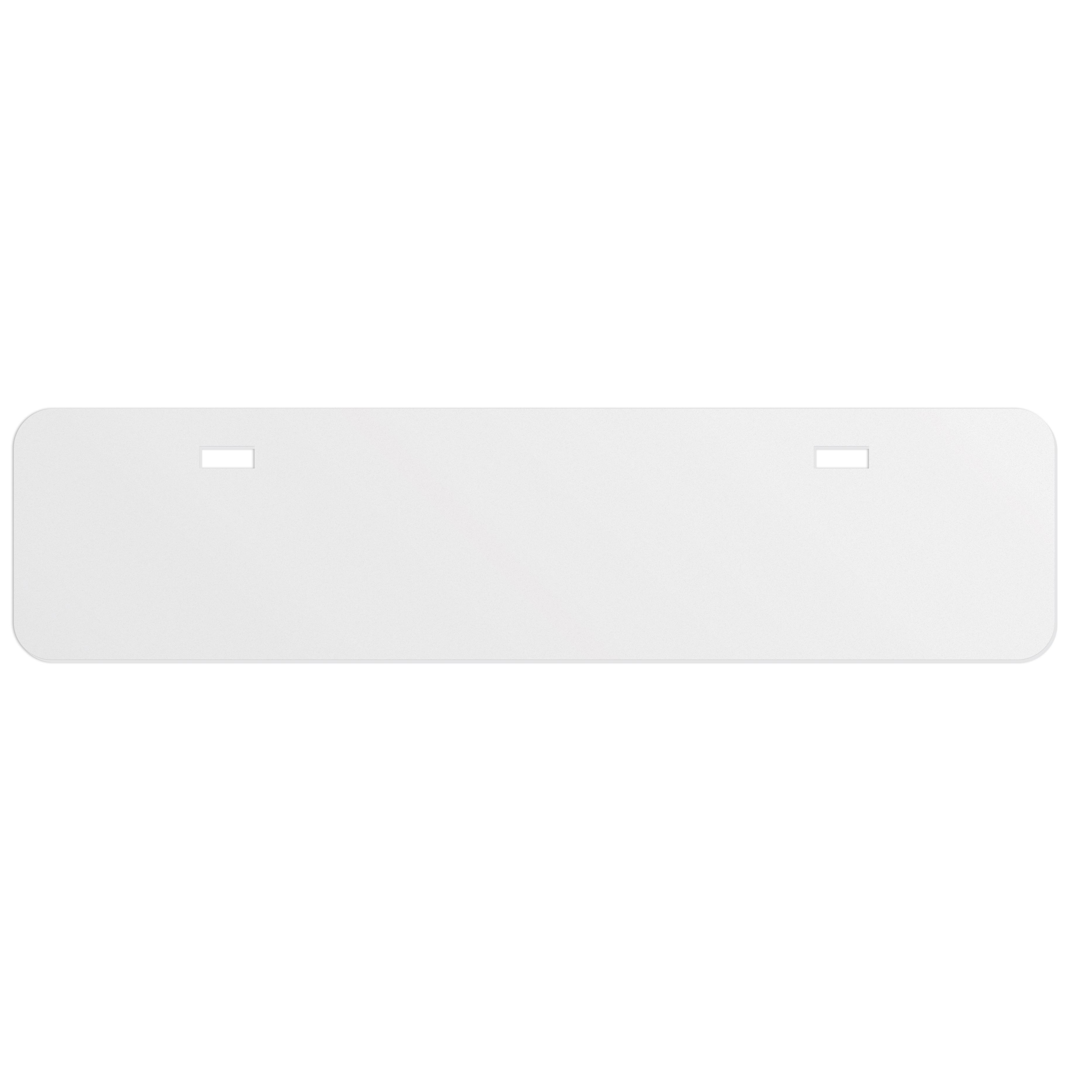 Car Licence Plates .055 White Styrene (2.875" x 11.875") screen-printed