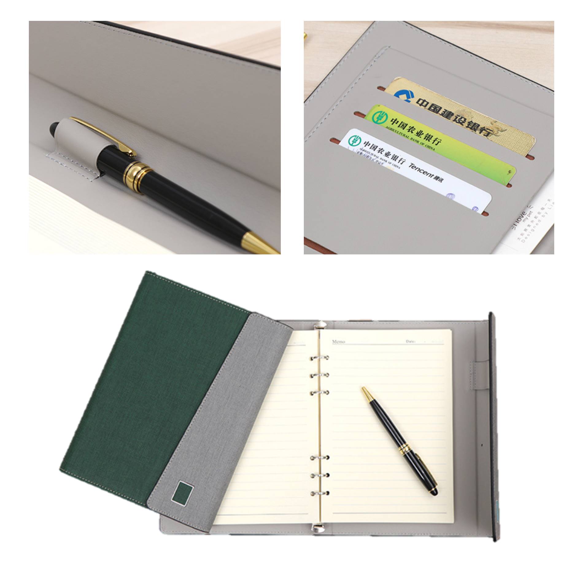 Notebook With Pen Gift Box Set 5