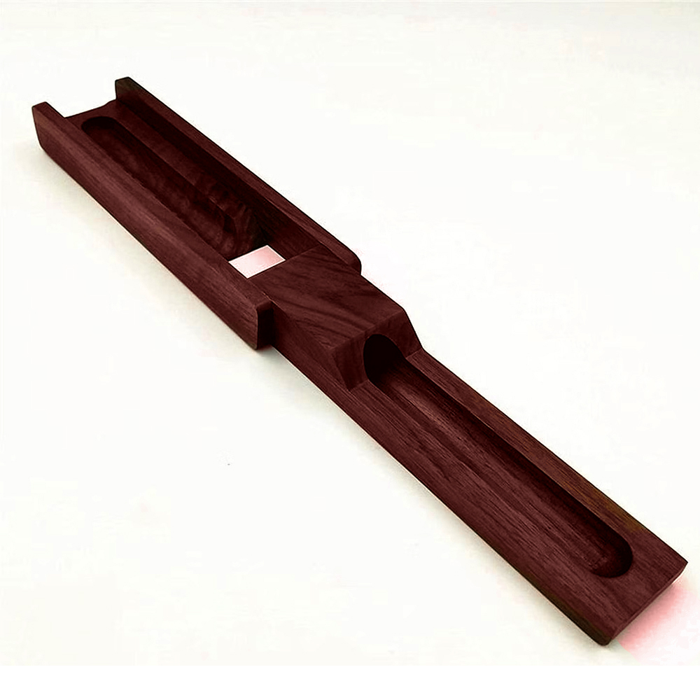 GreenGift - EcoLuxe Rosewood Roller Pen Set 7