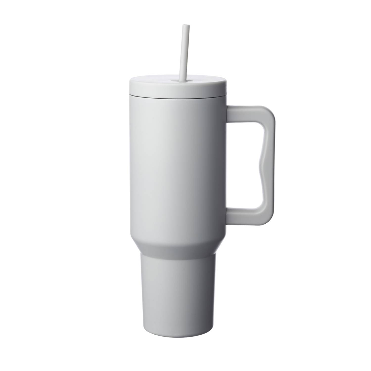 Stainless Steel Tumbler with Handle and Straw, 40 oz. 3