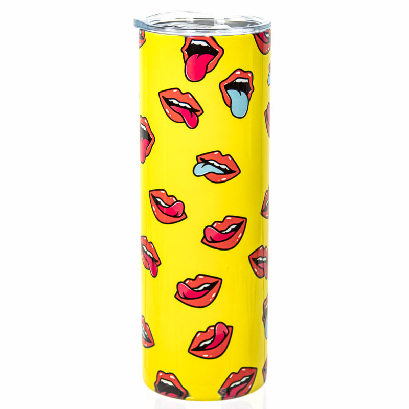 20 Oz. Custom Printed Fluorescent Neon Stainless Steel Tumblers 8