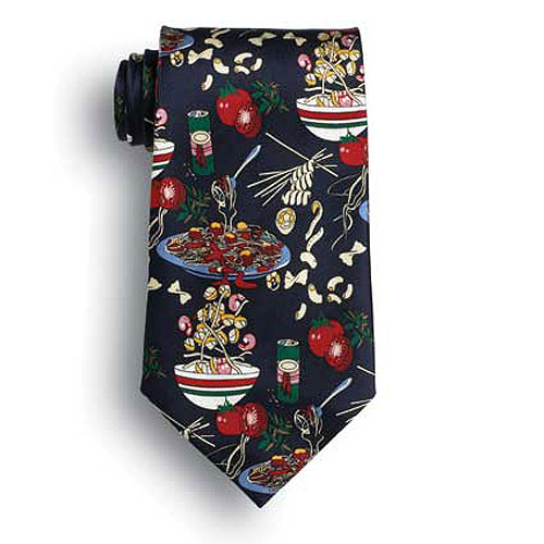 Italian Dishes Novelty Tie 2