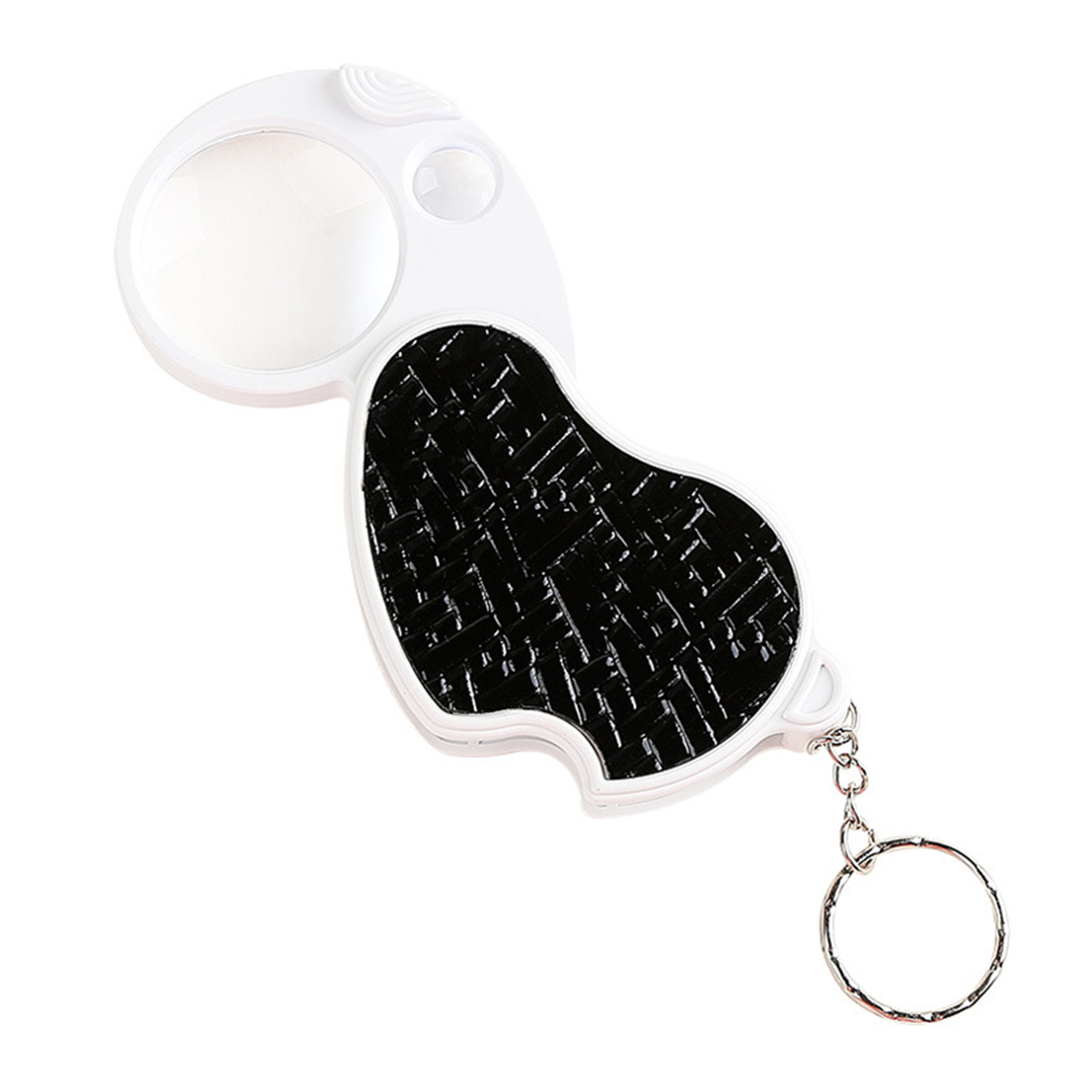 5X Pocket Magnifying Glass Keychain 2