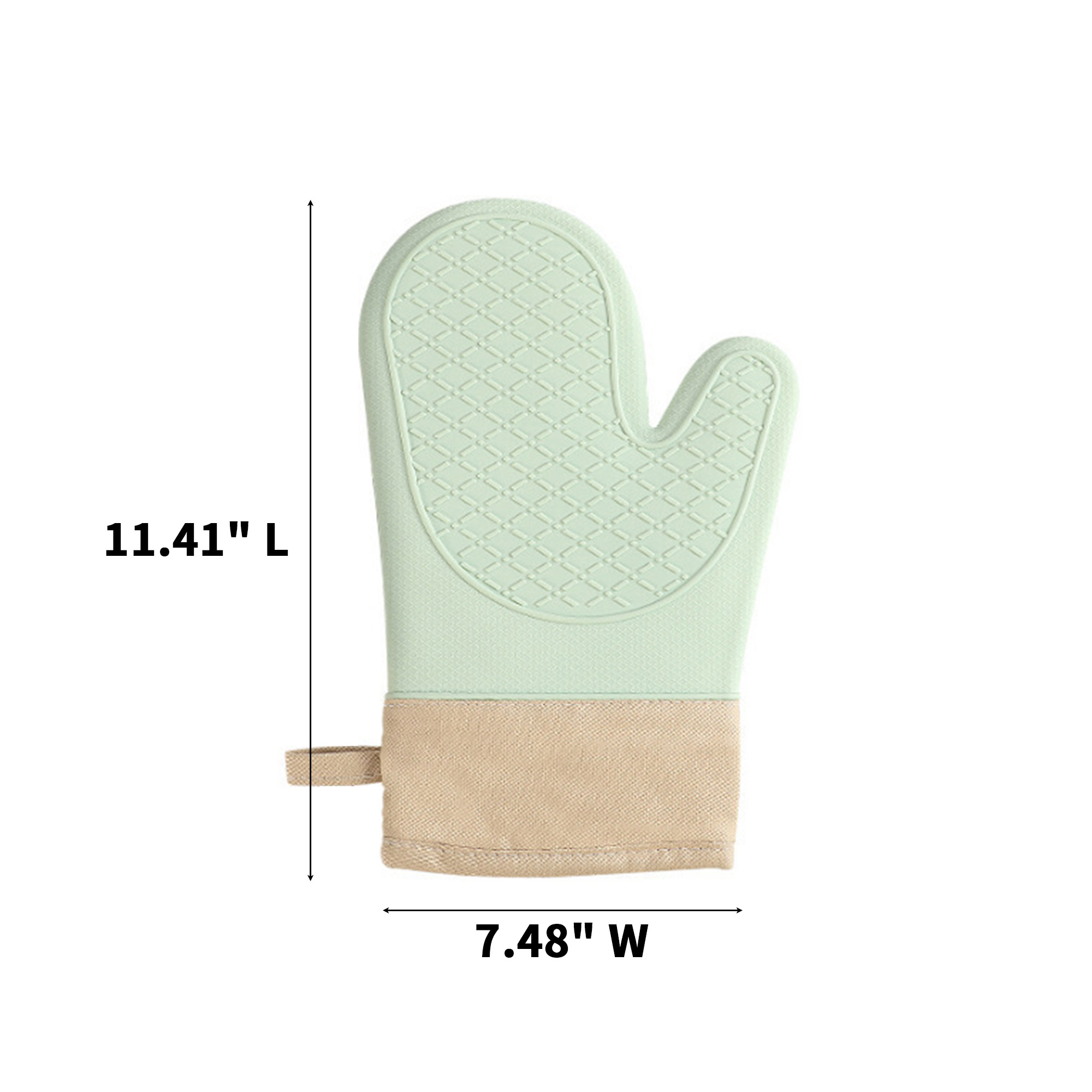 Silicone Cotton Heat Insulating Oven Glove 3