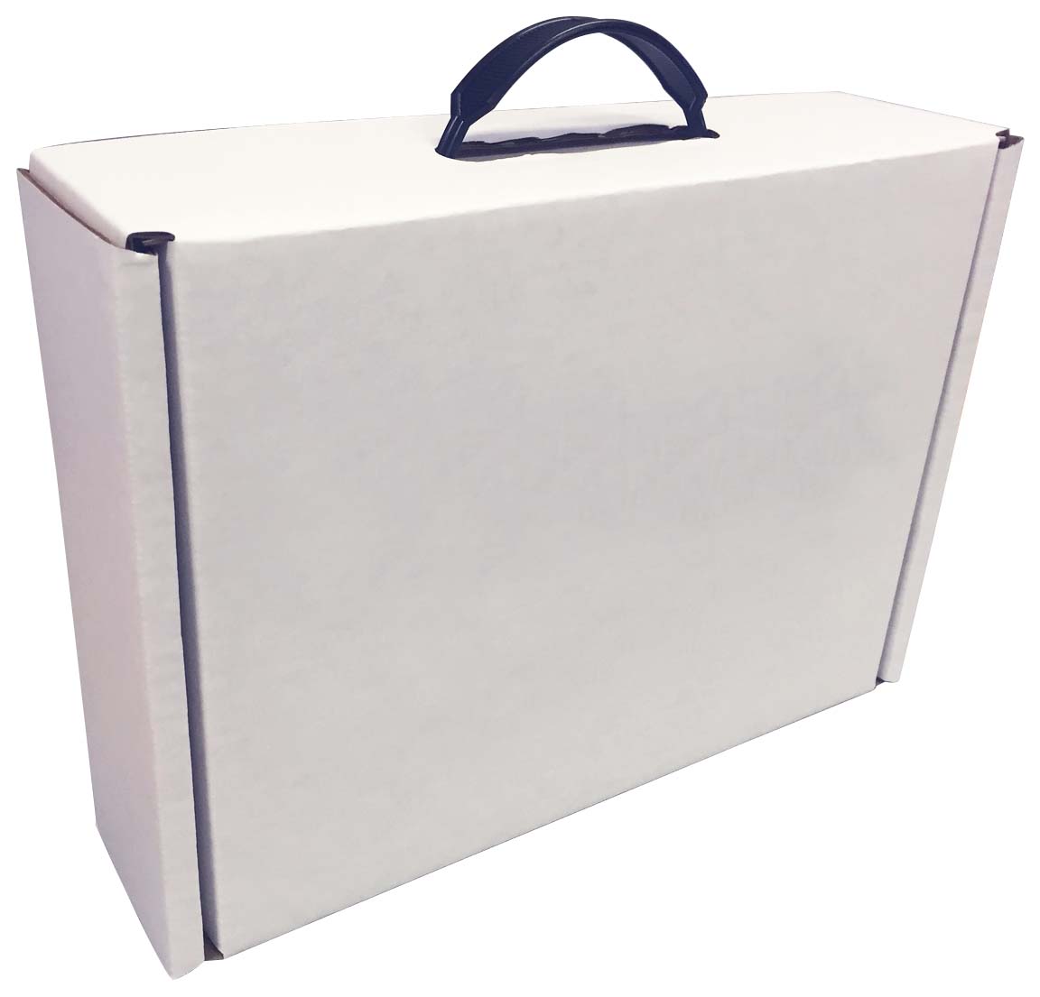 11 1/2" x 8 1/2" x 3" - B - Flute Box with Handle 2