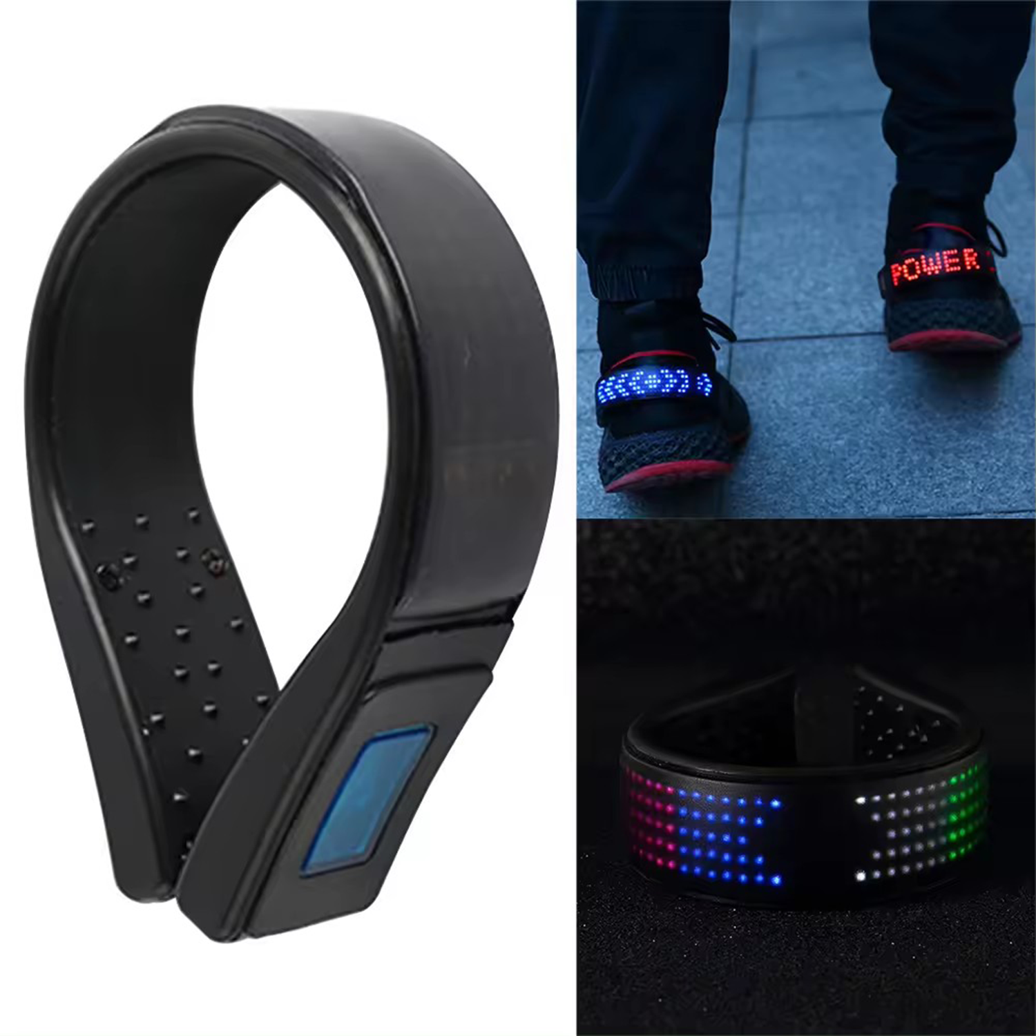 Led Luminous Magic Screen Shoe Clip 5