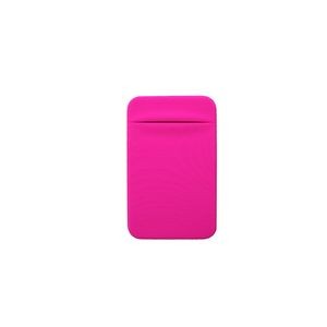 Elastic Phone Pouch Card Holder With Adhesive Back 4