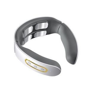 4 Heads Neck Massager With Heat Therapy And Magnetic Electrode Pads 17