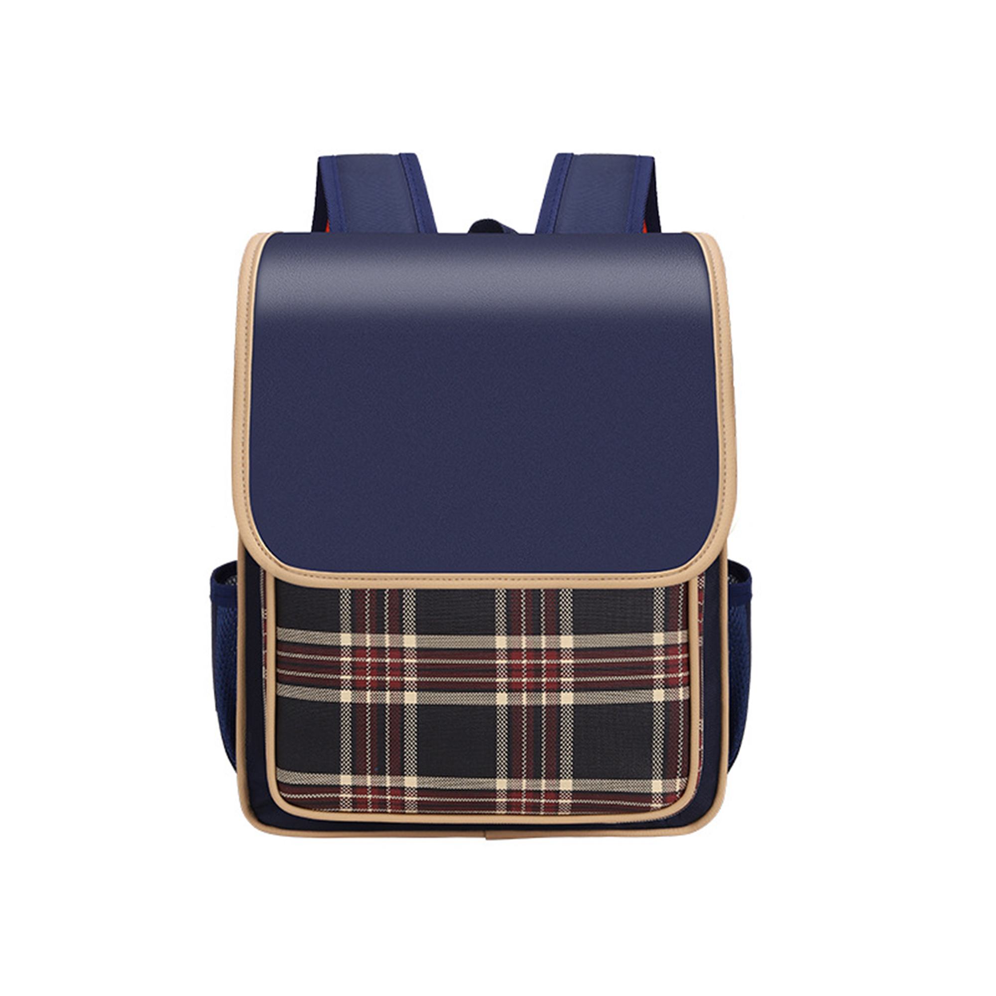 Nylon Water Resistant Child School Backpack 13.4" Height 5