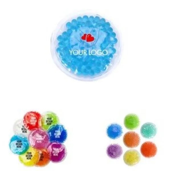 Custom Shapes Round Hot/Cold Reusable Gel Ice Packs 4