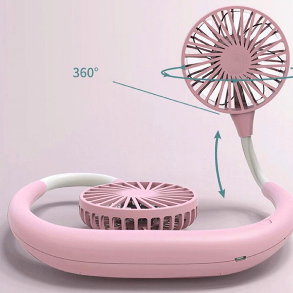 Wearable LED Neck Fan 12