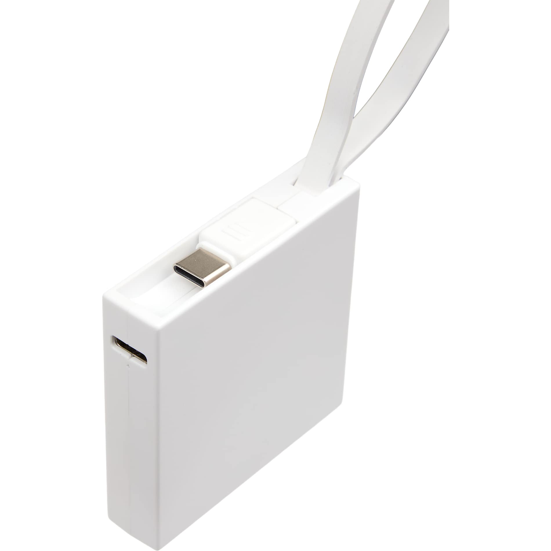 Recycled ABS 2000 mAh Power Bank with Type-C Cable 39