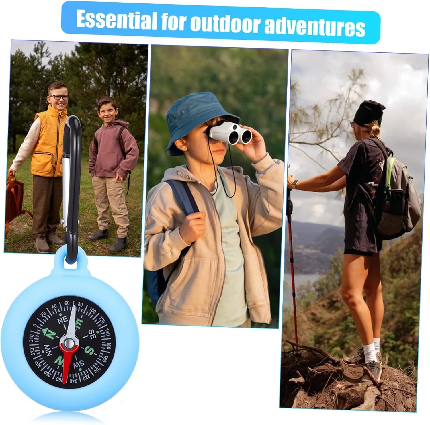 Pocket Compass for Hiking and Backpacking 4