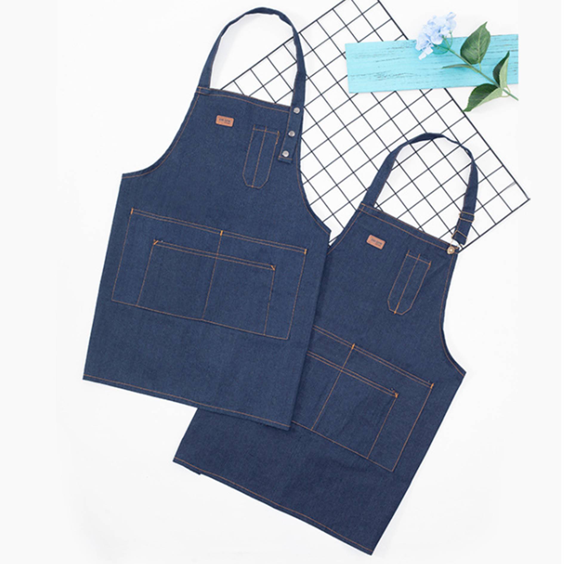 Denim Work Aprons 2
