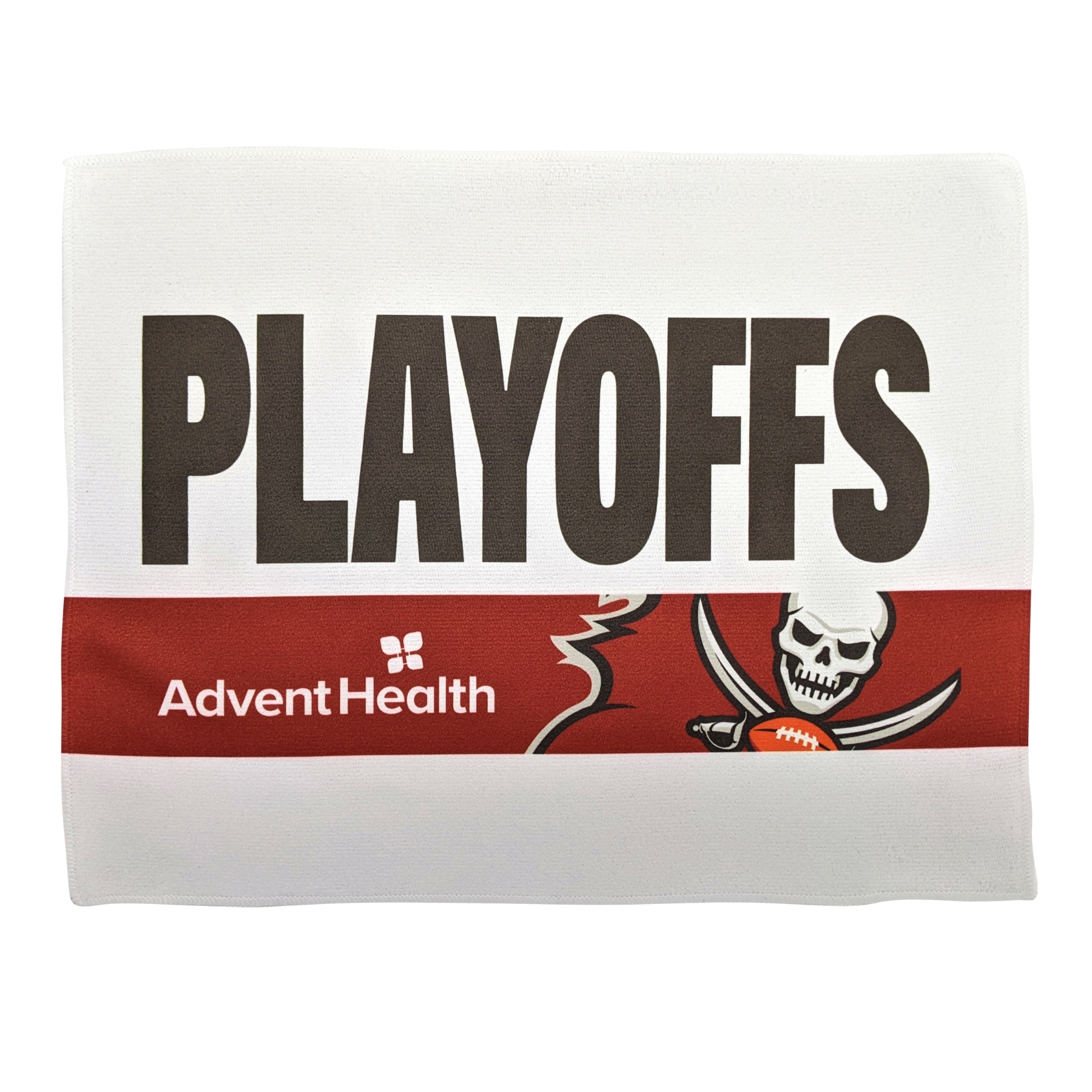 Rally Towel - Full Color Dye Sublimated 15"x18" 100% Poly, Terry Microfiber Towel, Serged 3