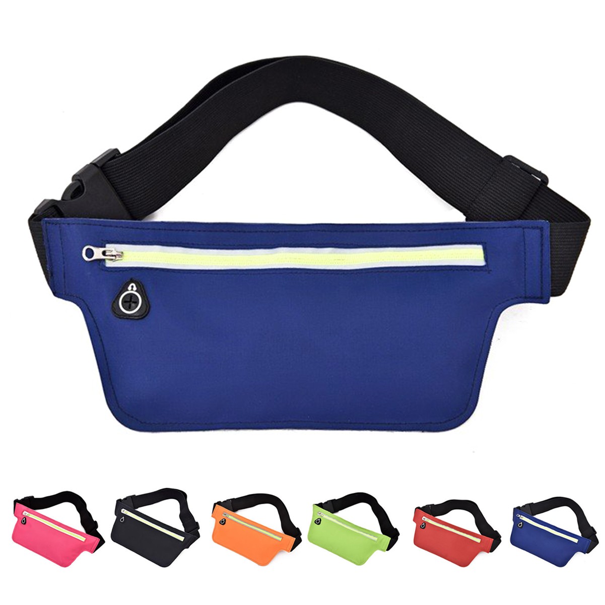 Fanny Pack with Reflective Zipper 2