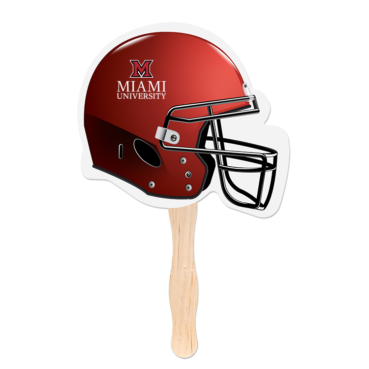 Football Helmet Shaped Hand Fan 3