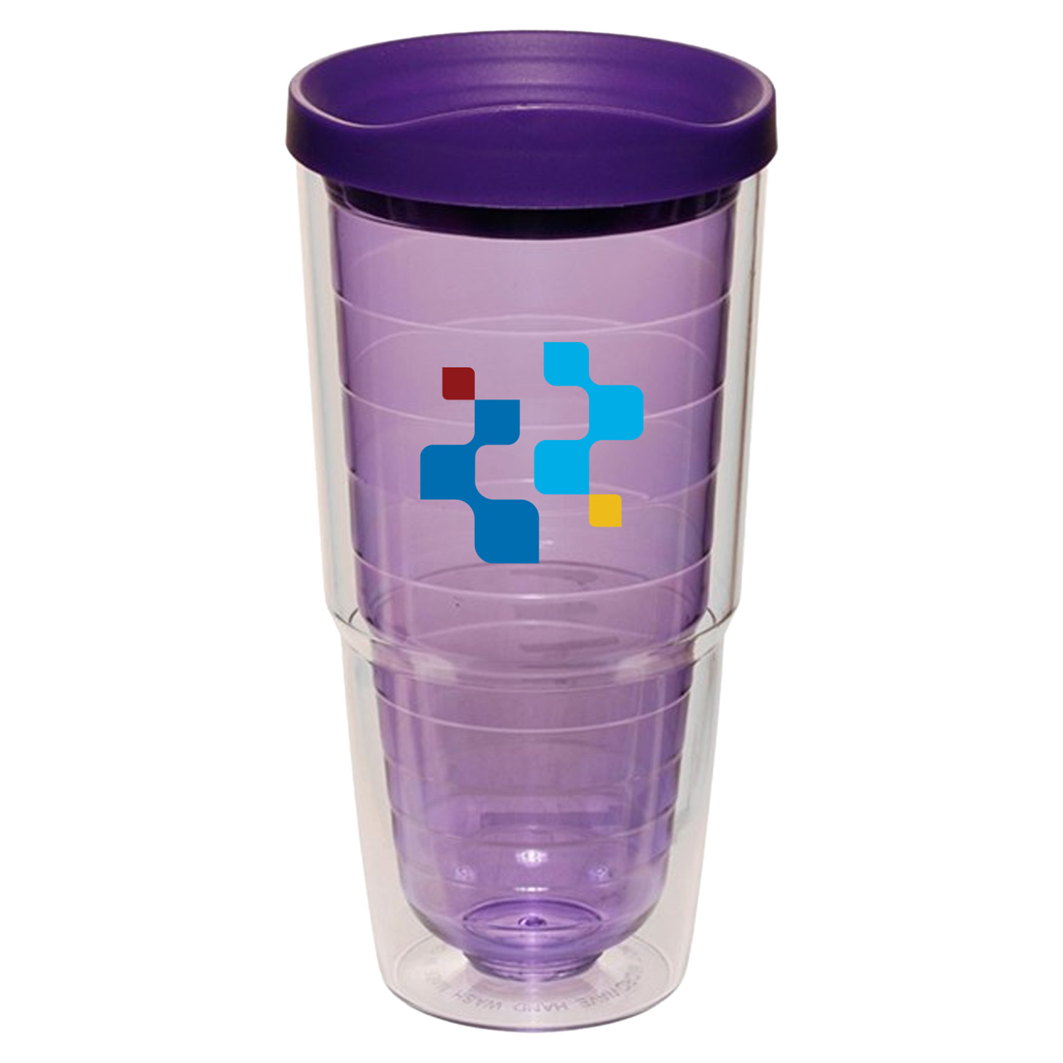 24 oz Foggy Double Wall Acrylic Tumbler w/ Custom Imprint 3