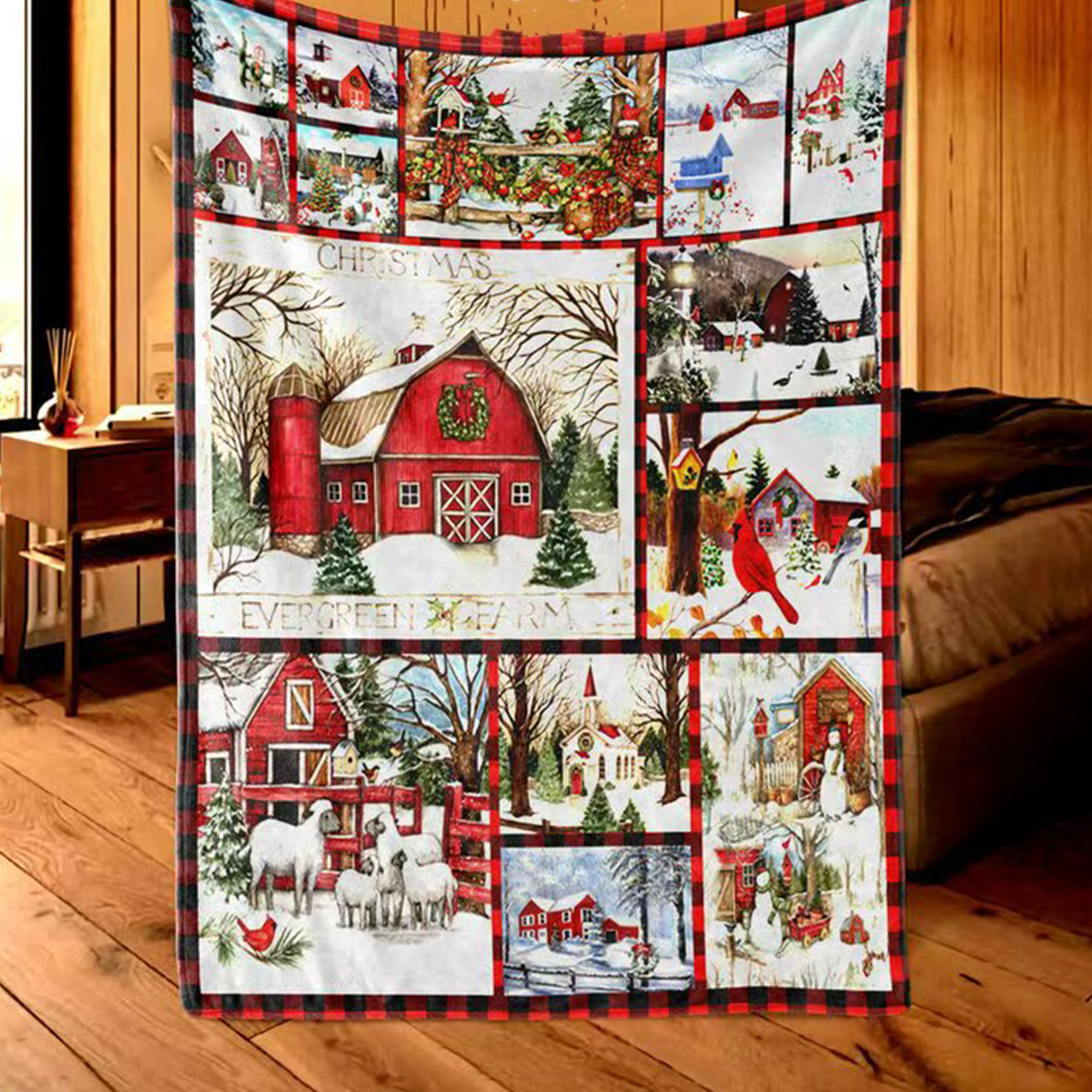 Other Fabric Logo-Ready Festive Blankets 2