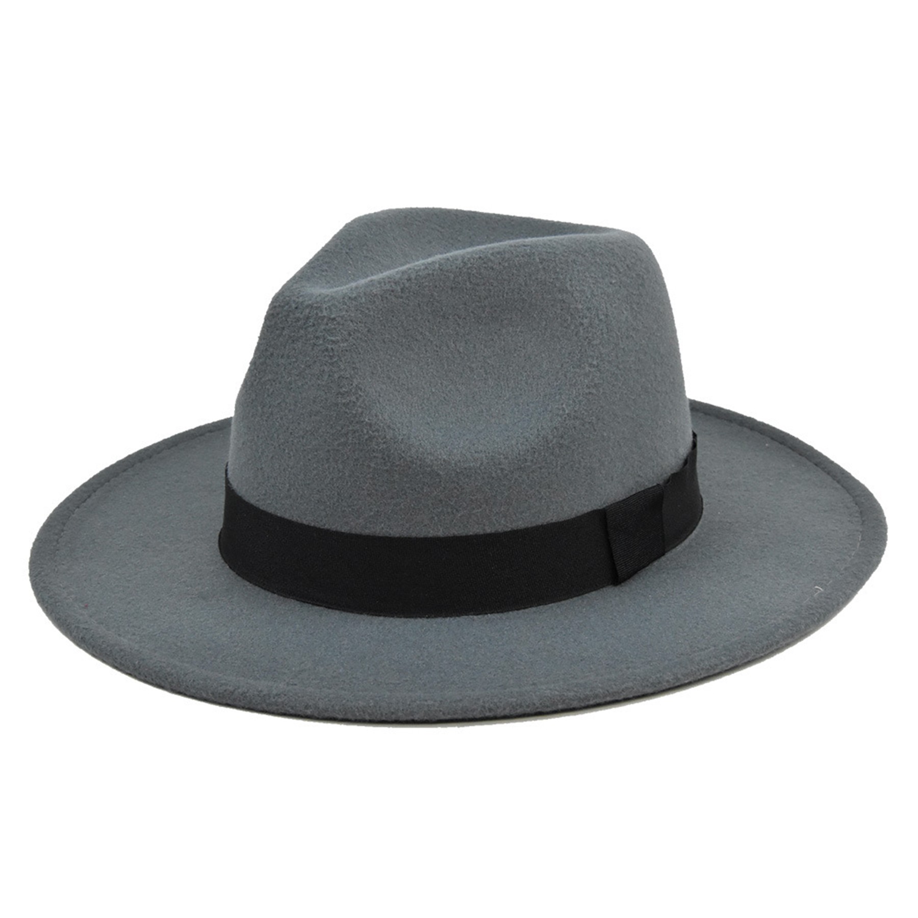 Wide Brim Fedora Hat 5
