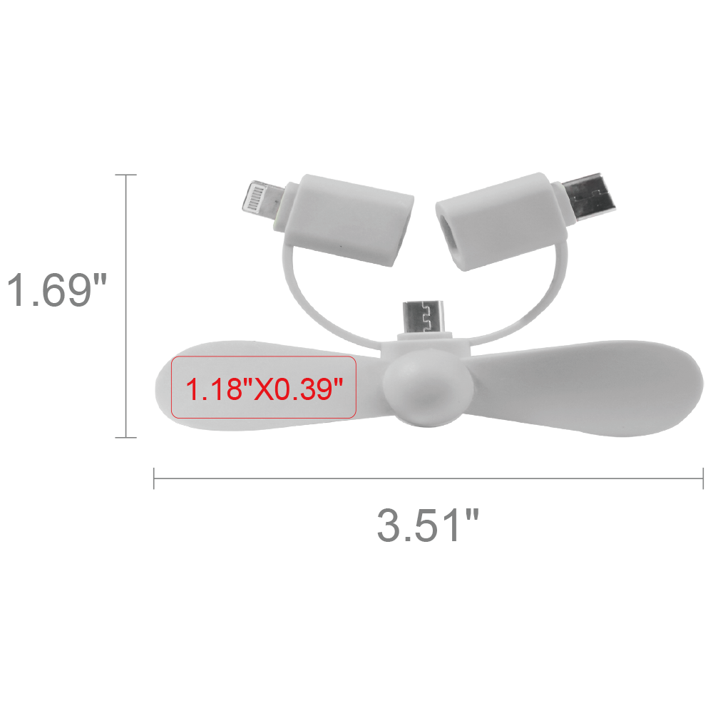 Mini 3-in-1 Portable Phone Fan 22