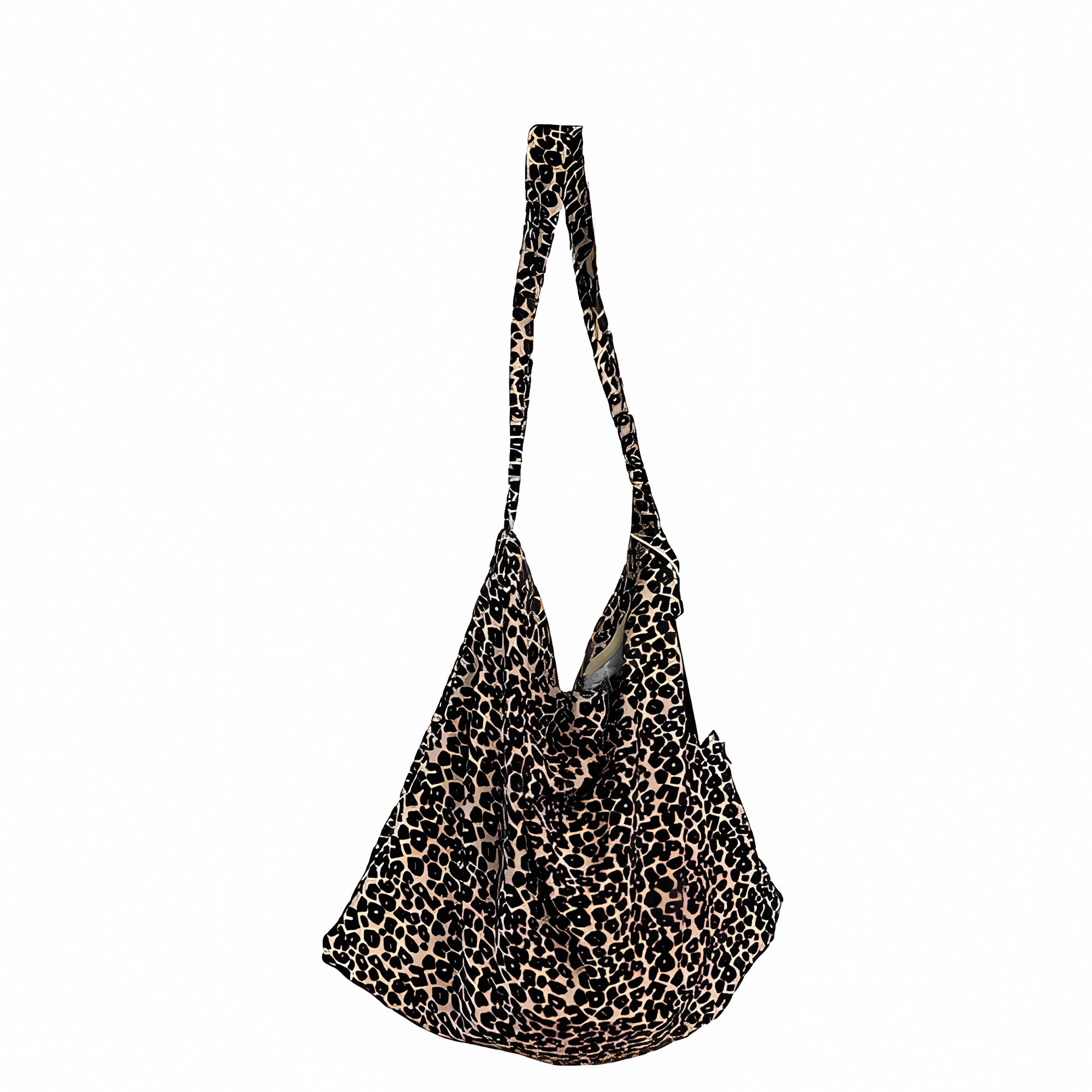 Tote Living Shoulder Leopard Print Crossbody Canvas Bag 7