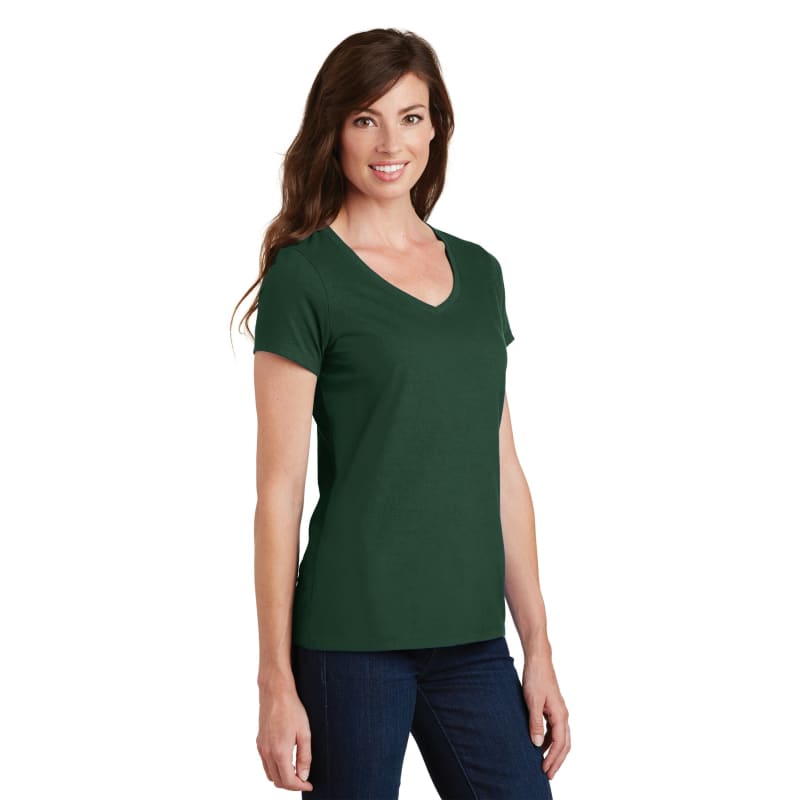 Port & Company Women's Fan Favorite V-Neck Tee. 112