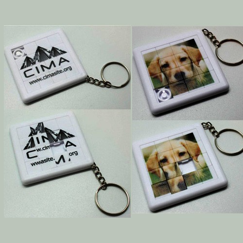 Picture Puzzle Key Chain 2