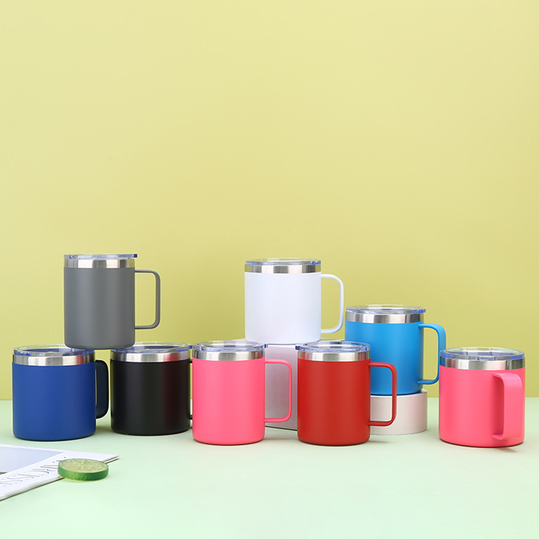 14oz Insulated Stainless Steel Travel Coffee Mug 2
