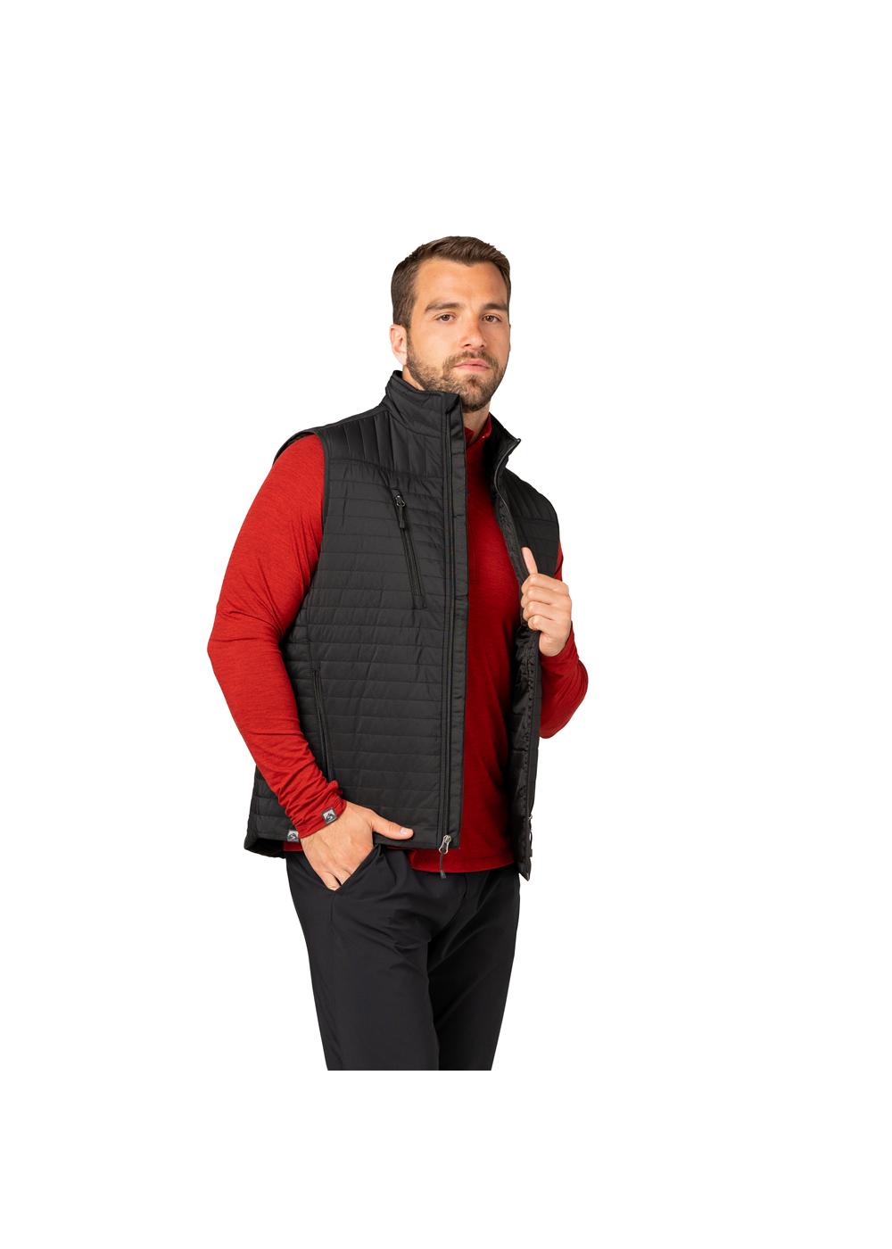 Storm Creek Men's Front Runner 120 GSM Insulated Quilted Vest