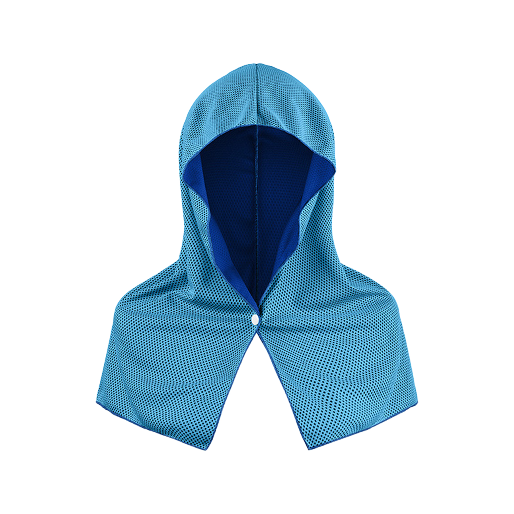 Quick-Dry U-Shaped UV Protection Cooling Hooded Towel 5