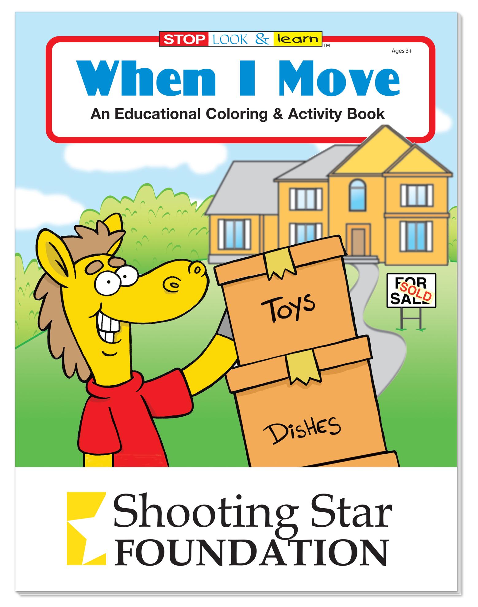 Coloring Book: When I Move 3