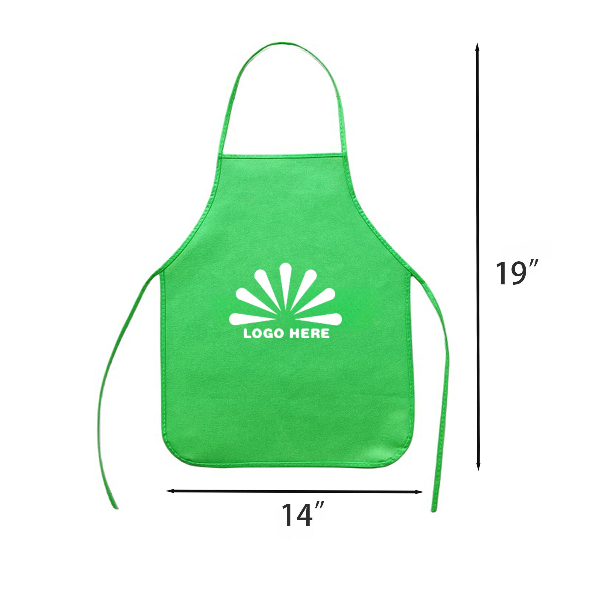 Non Woven Children Fabric Artist Apron MOQ10 3