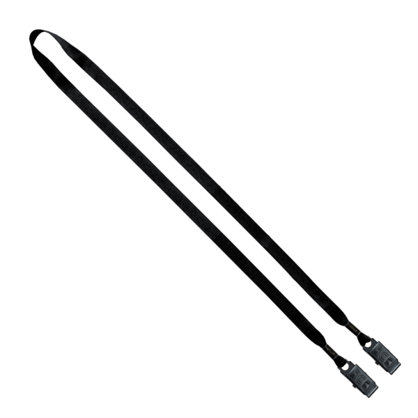 1/2" Polyester Double Bulldog Clip Lanyard 13