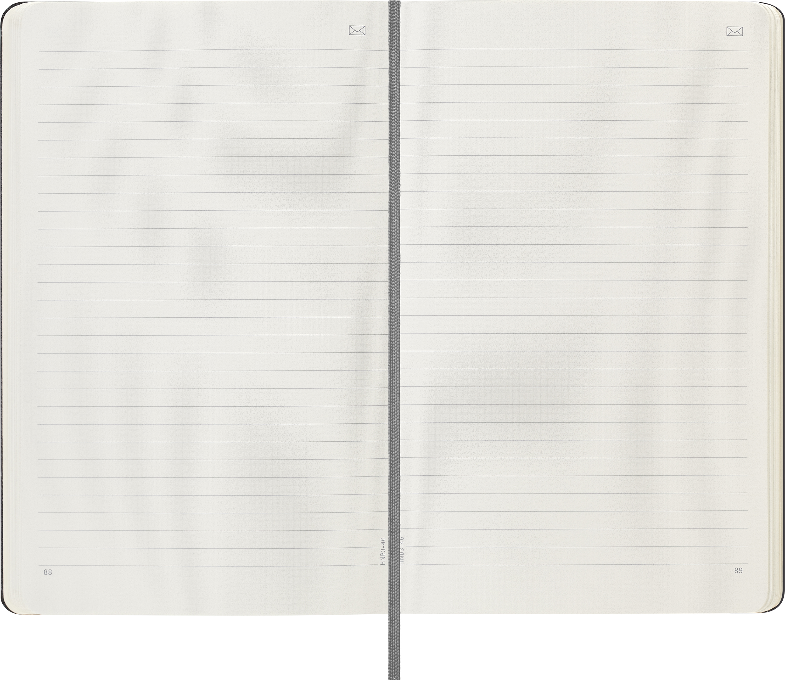 Hard Cover Ruled Large Smart Notebook