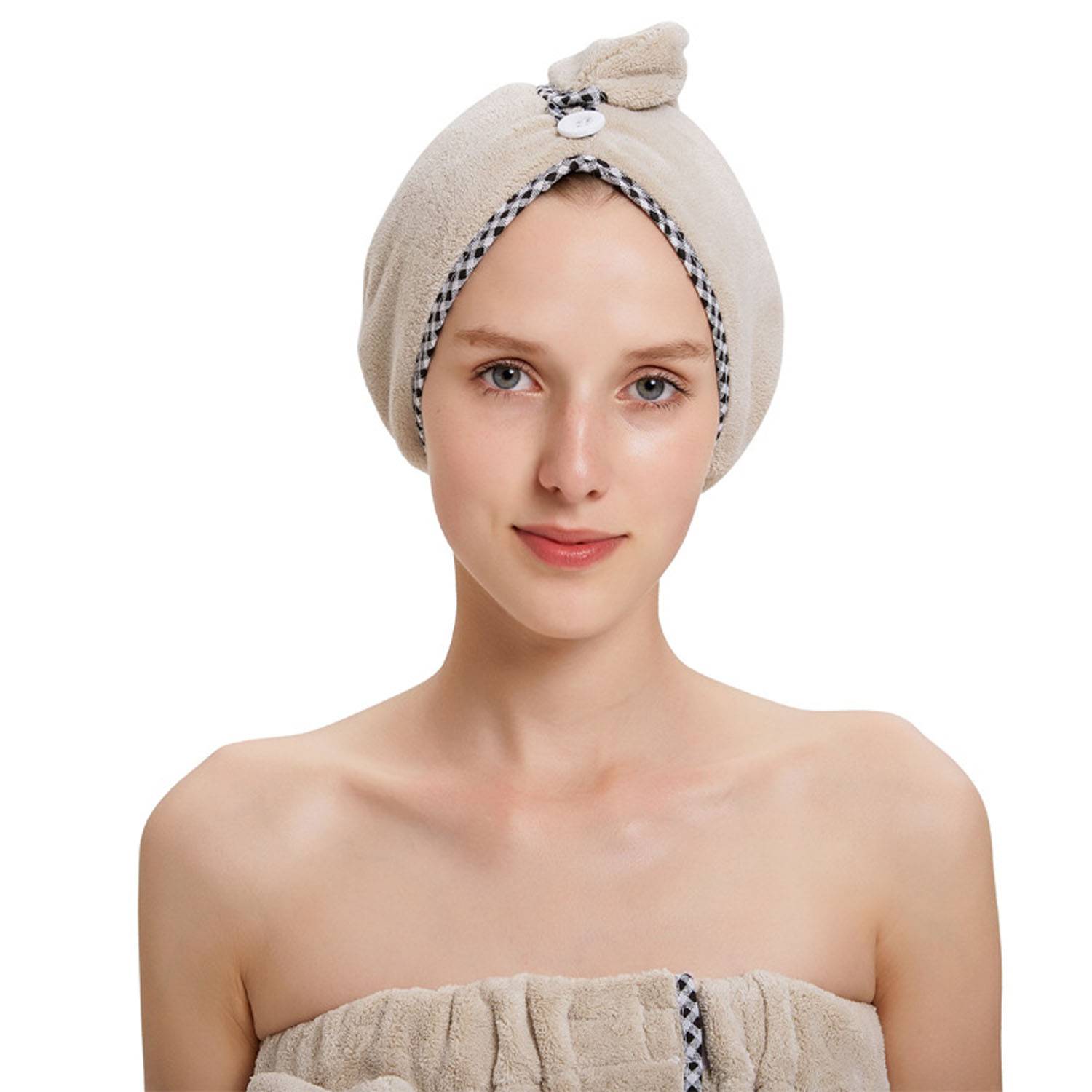 Hair Towel Wrap Women Quick Magic Dryer 7