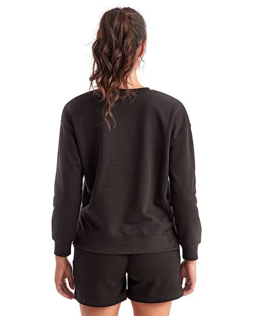 Women's Billie Side-Zip Crewneck Sweatshirt - TD600 10