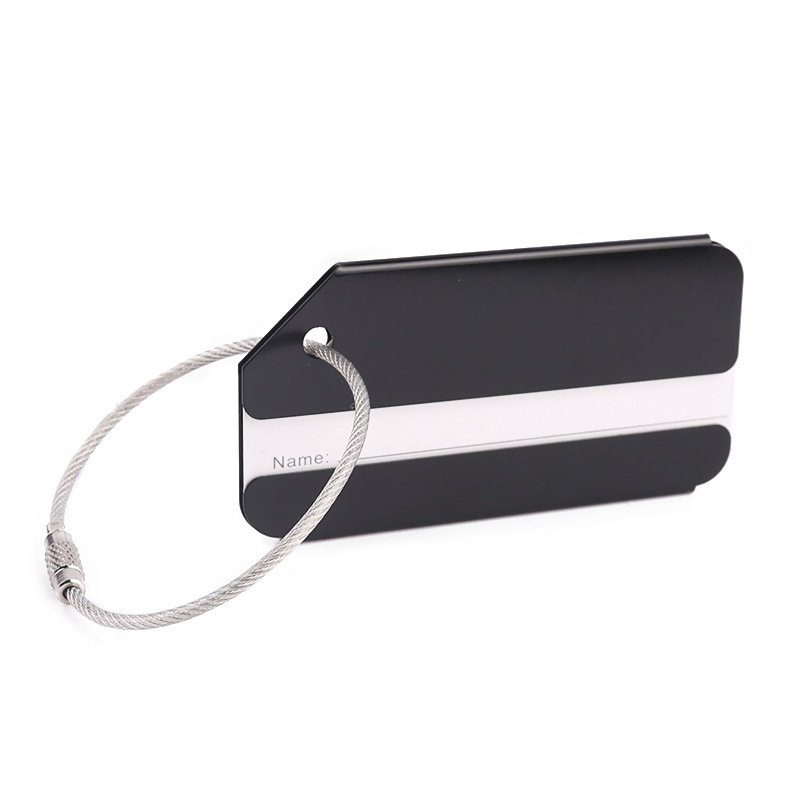 Privacy Luggage Tags Metal ID Bag Tag 9