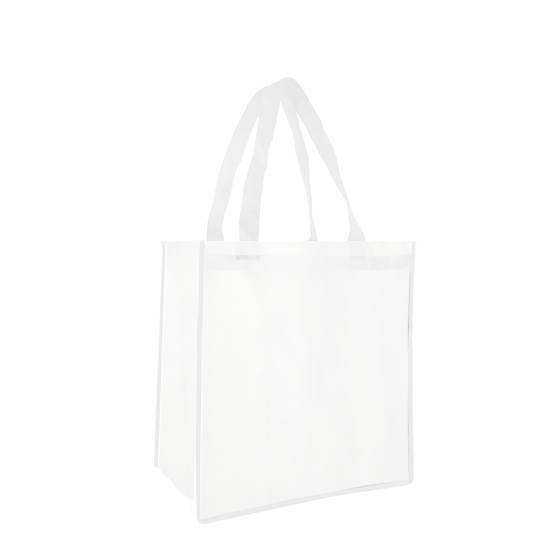 Laminated Non Woven Tote Bag(13" X 13" X 5" ) 1
