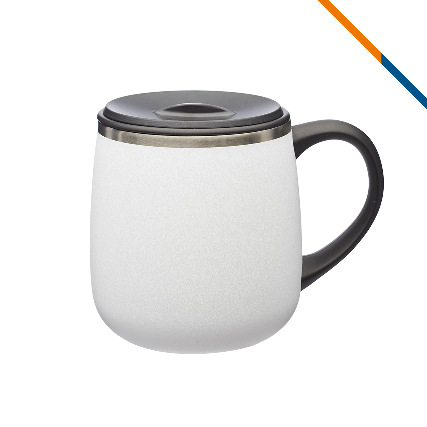 Trino Stainless Steel Coffee Mug - 11 OZ. 3