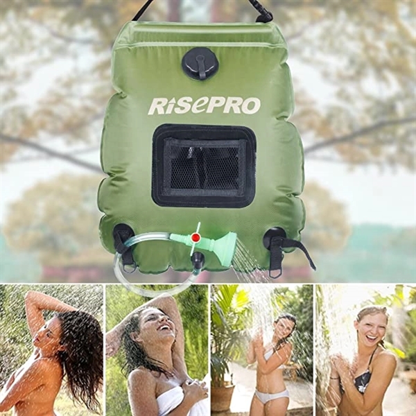 Portable Solar Shower Bag for Camping 5